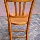 Light beech bistro bar restaurant chair