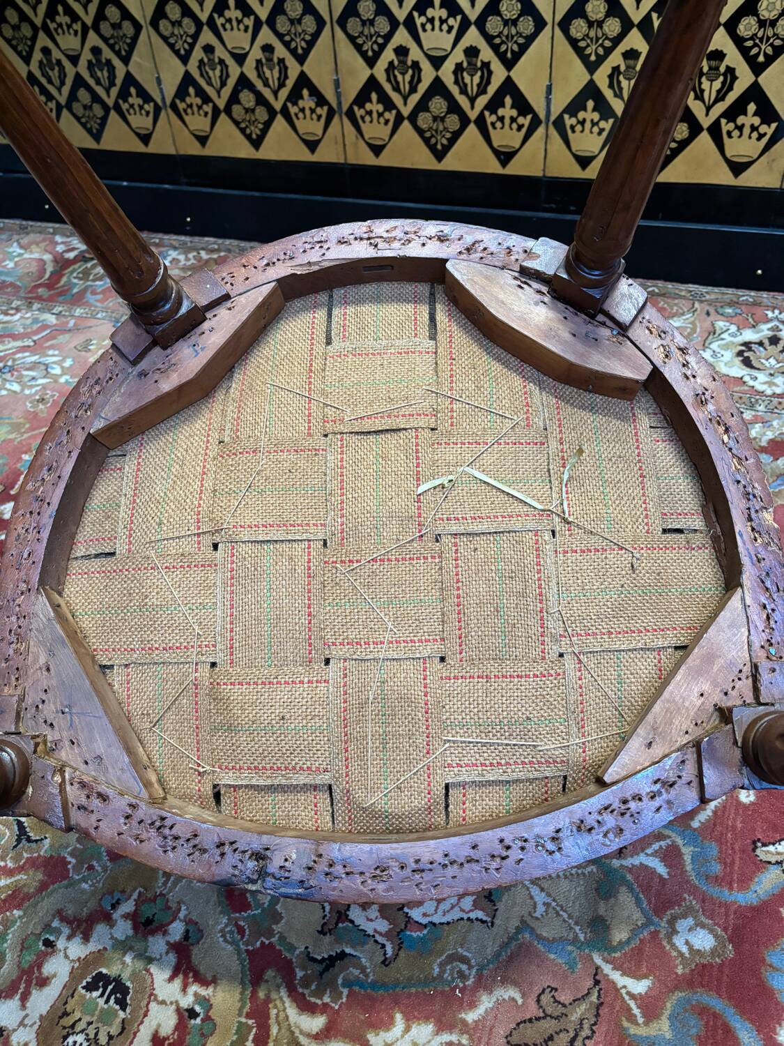 Louis XVI period armchair