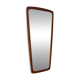 Vintage Danish teak mirror - beautiful edges