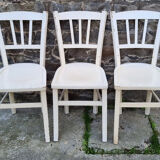 Luterma table and chairs set, shabby chic, 40s