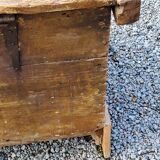 Alsatian polychrome wedding chest eighteenth -nineteenth century