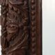 Large Antique French Carved Oak Mirror, Late 19th Century