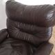 Scandinavian leather armchair 1970