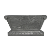 Aluminum art deco vase