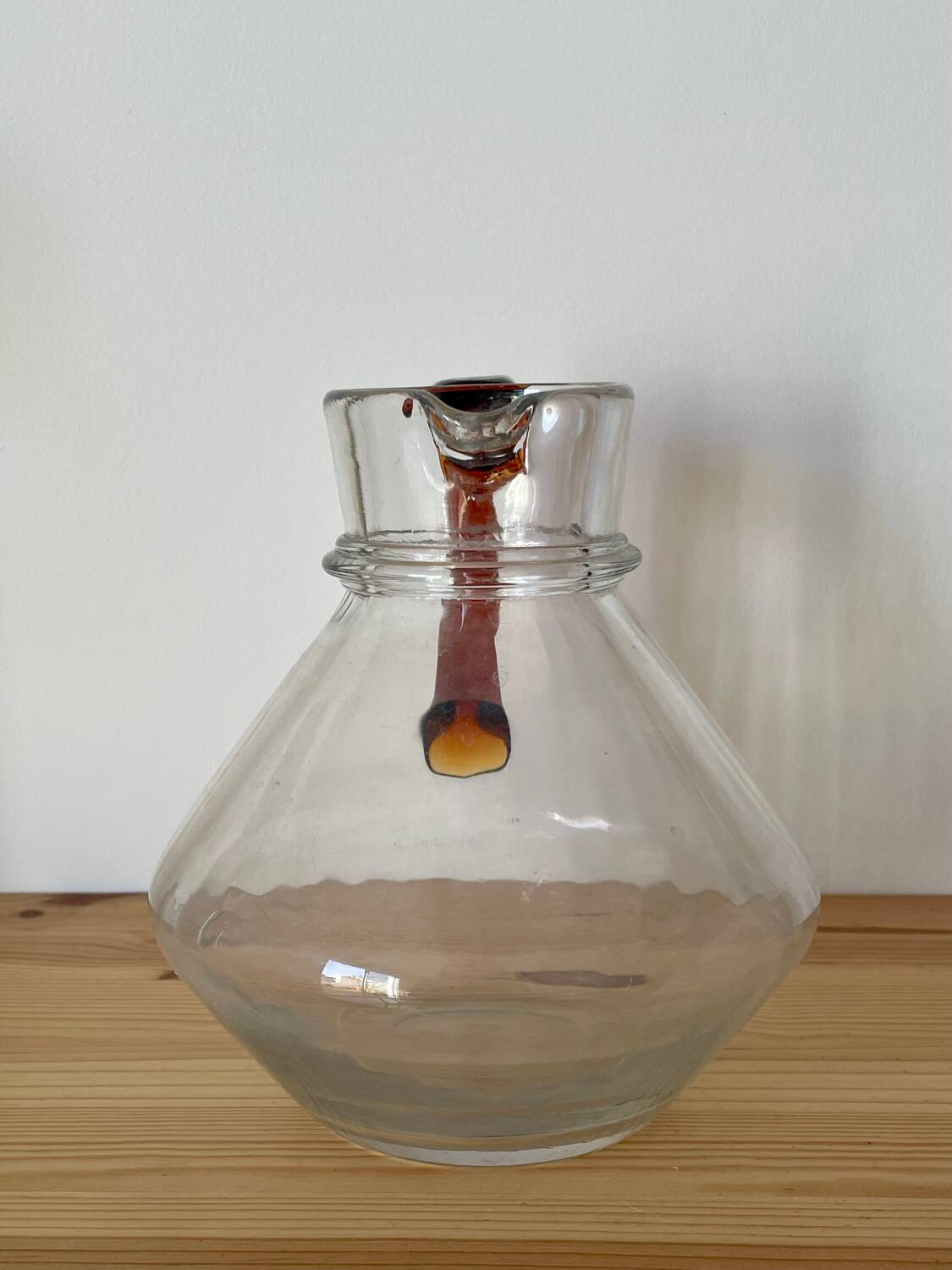 Carafe en verre 1970’s