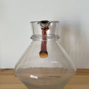 1970s glass carafe