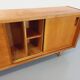 Vintage row in light oak wood from the 60s