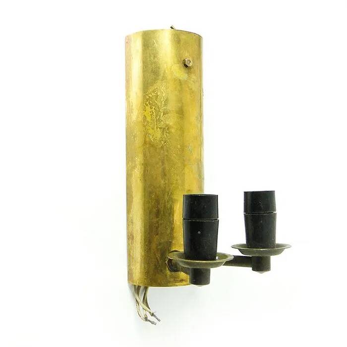 CCV ART DECO two-armed wall lamp from the 70s