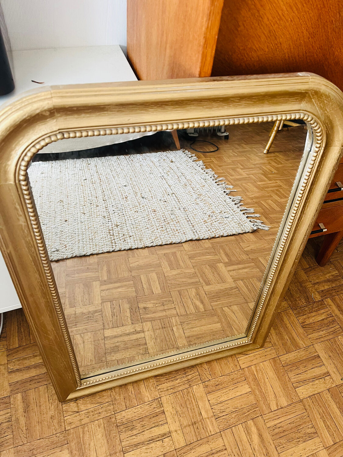 Mirror 80x59cm gilded wood