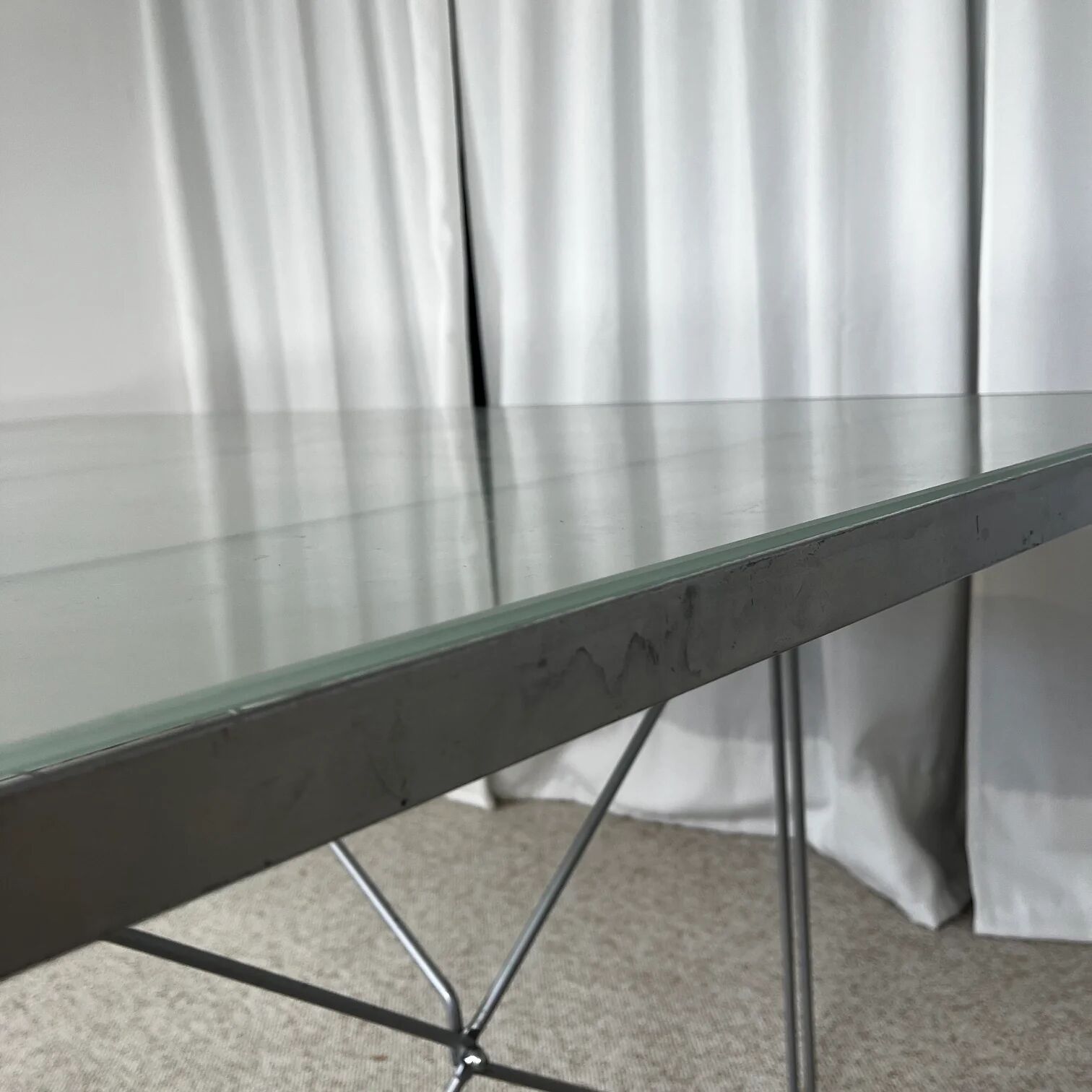 Table de salle à manger / bureau "Moment" par Niels Gammelgaard, Ikea, 1990