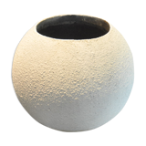 60s cement ball planter