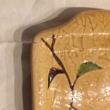 Plat à cake Poet Laval barbotine vintage