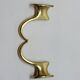 Gold-Colored Anodized Aluminum Coat Hooks, 1950s, Set of 2