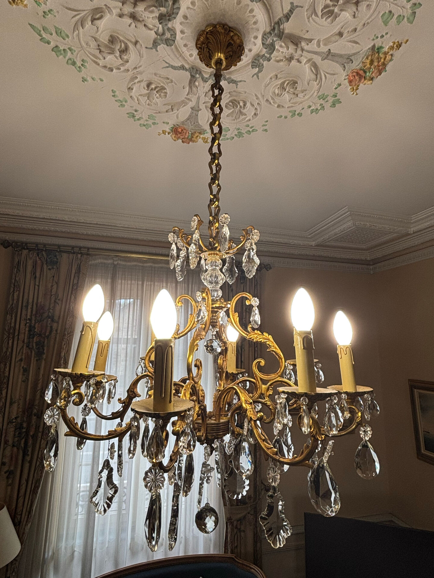 Lustre en cristal
