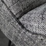 Armchair and ottoman designed by Paul Geoffroy, Airborne, France, 1960