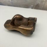 Bronze ashtray by Jacques Lauterbach 1965