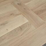 Solid oak farm table raw wood