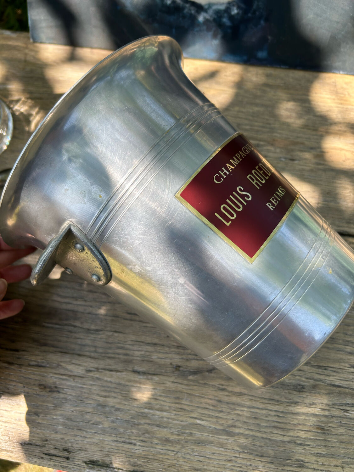 Louis Roederer champagne bucket