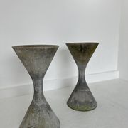 2 jardinières Anton Bee et W. Guhl édition Eternit, 1958