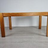 Solid pine extending table