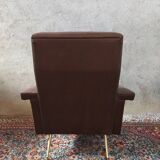 Vintage armchair in skaï