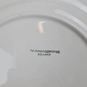 Set of 6 semi-deep plates Sarreguemines