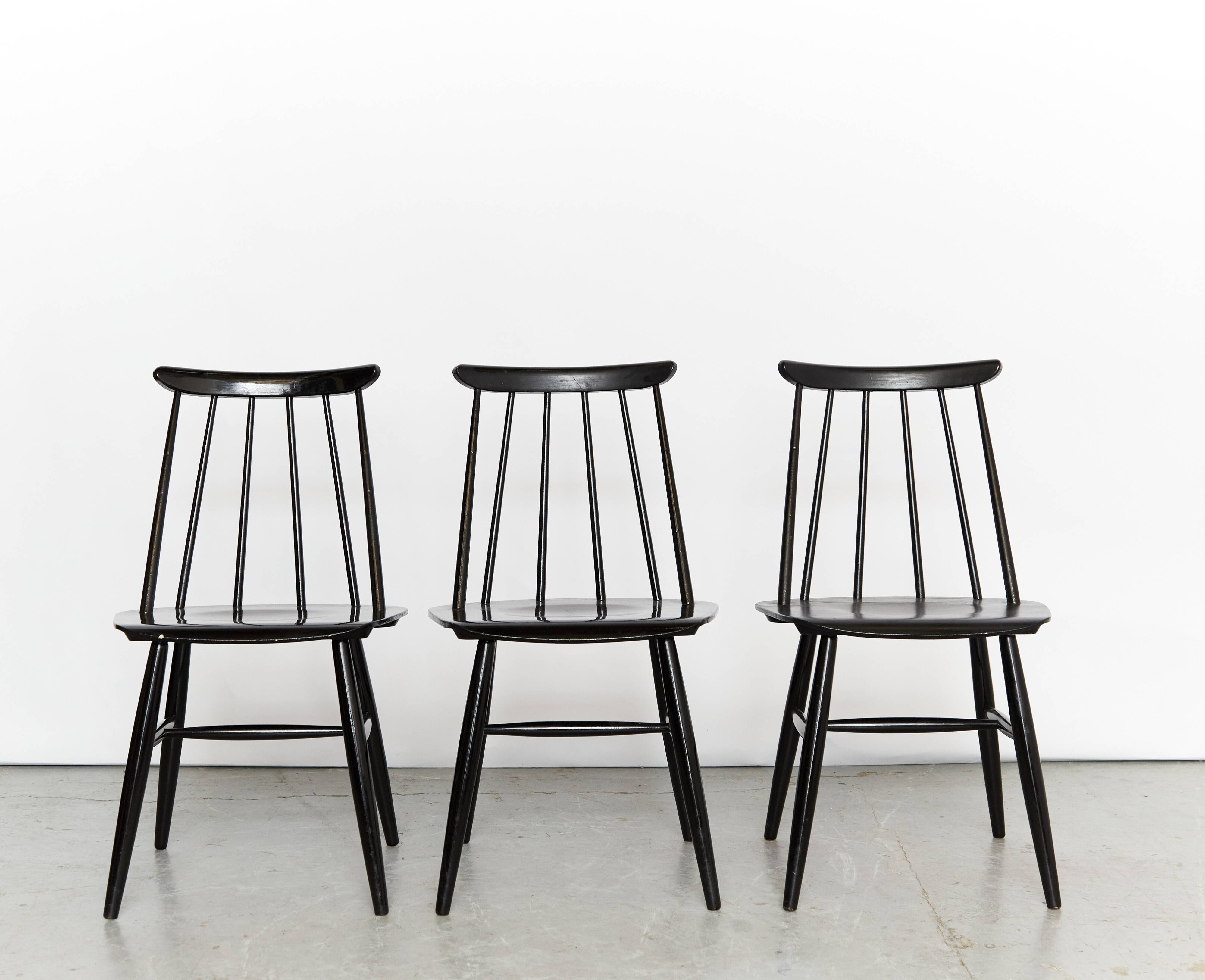 Ilmari Tapiovaar "Fanett" Chair for ASKO I Set of Three