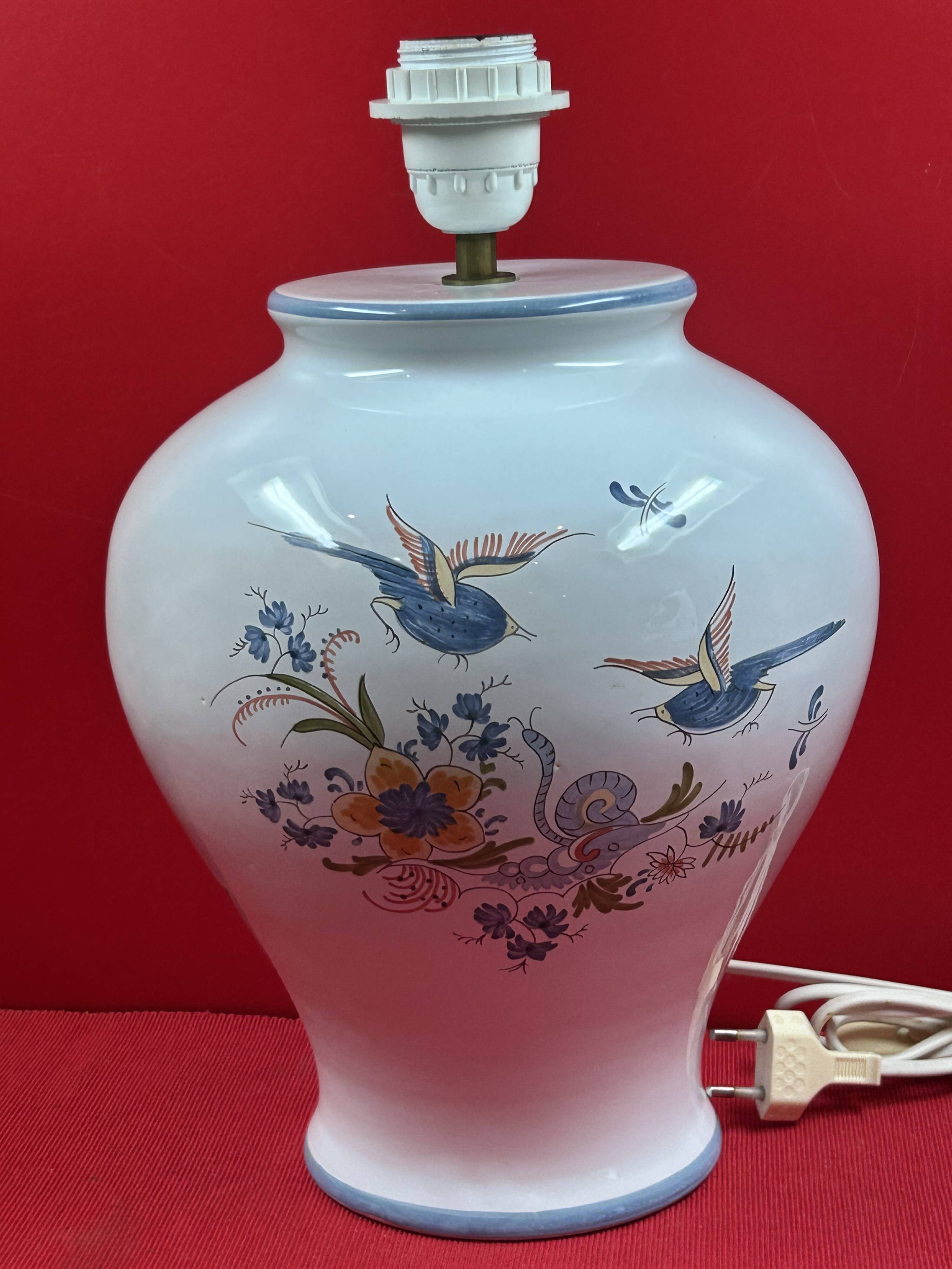 ceramic lamp Jean Alexiu Pottery of the Chapel of Pots