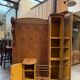 Art Deco entrance hall wardrobe