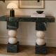 Console marbre et travertin