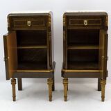 Liberty Italian Thuja Briar and Pink Portugal Marble Twobedside