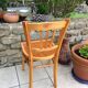 Bistro Chair with rosette/vintage years 40-50