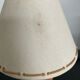 Vintage lamp from the 70s in ceramic and wicker