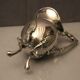 Empire-style silver metal milk pot