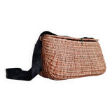 Besace de pêcheur ancienne - panier pêcheur