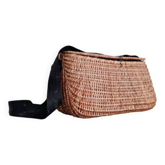 Old fisherman's bag - fisherman's basket