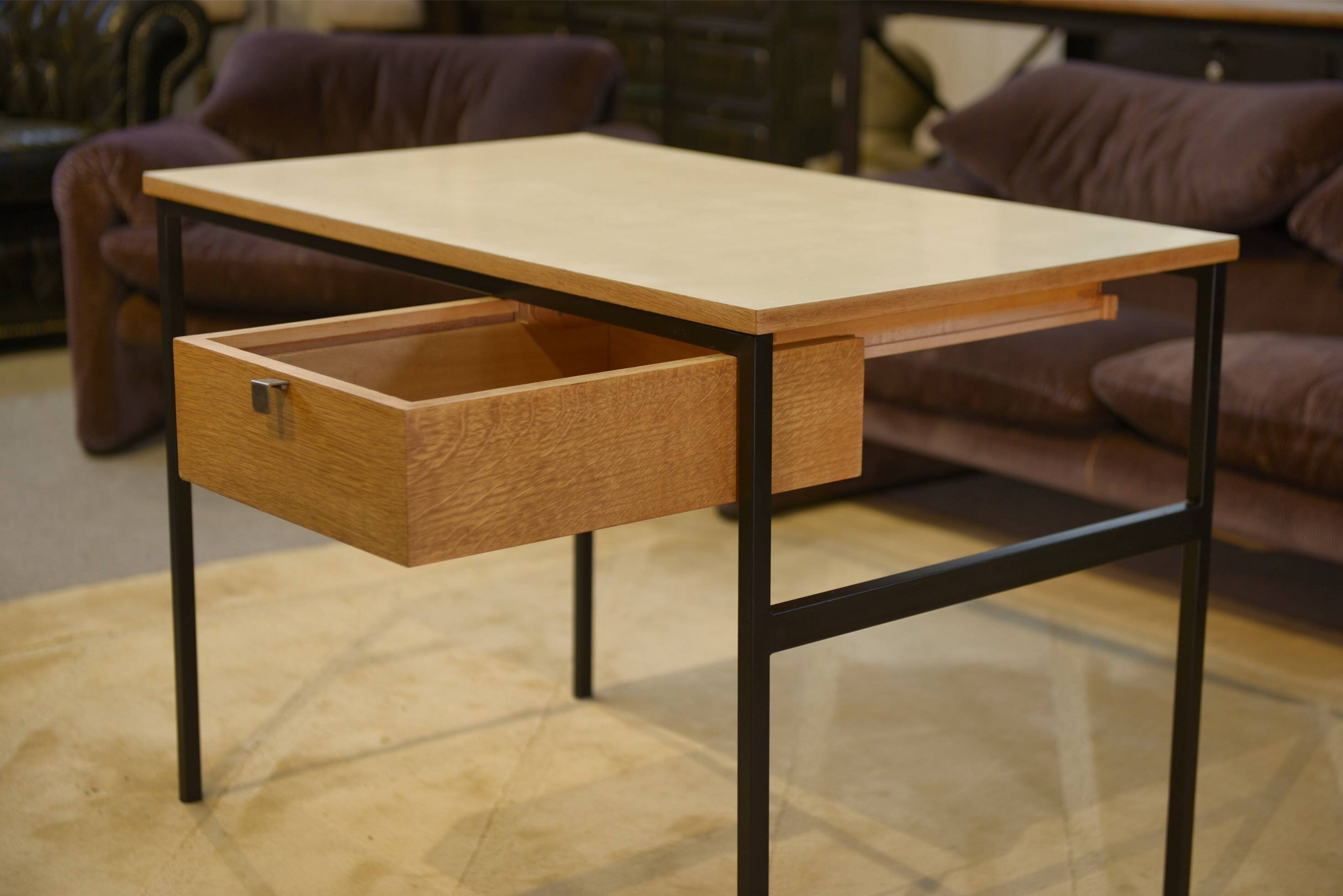 Student desk CM217 by Pierre Paulin published by Thonet 1960s