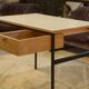 Student desk CM217 by Pierre Paulin published by Thonet 1960s