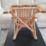 Rattan armchair for children