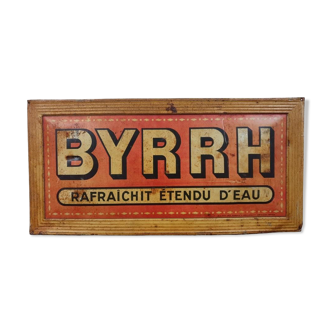 BISTROT - ADVERTISING SHEET - ADVERTISING BYRRH