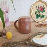 Vintage stoneware cup mug