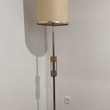 Floor lamp in chrome and brass metal 1970