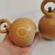 A set of pepper and salt grinders designed by c jorgensen for bodum denmark. Late 20th century.