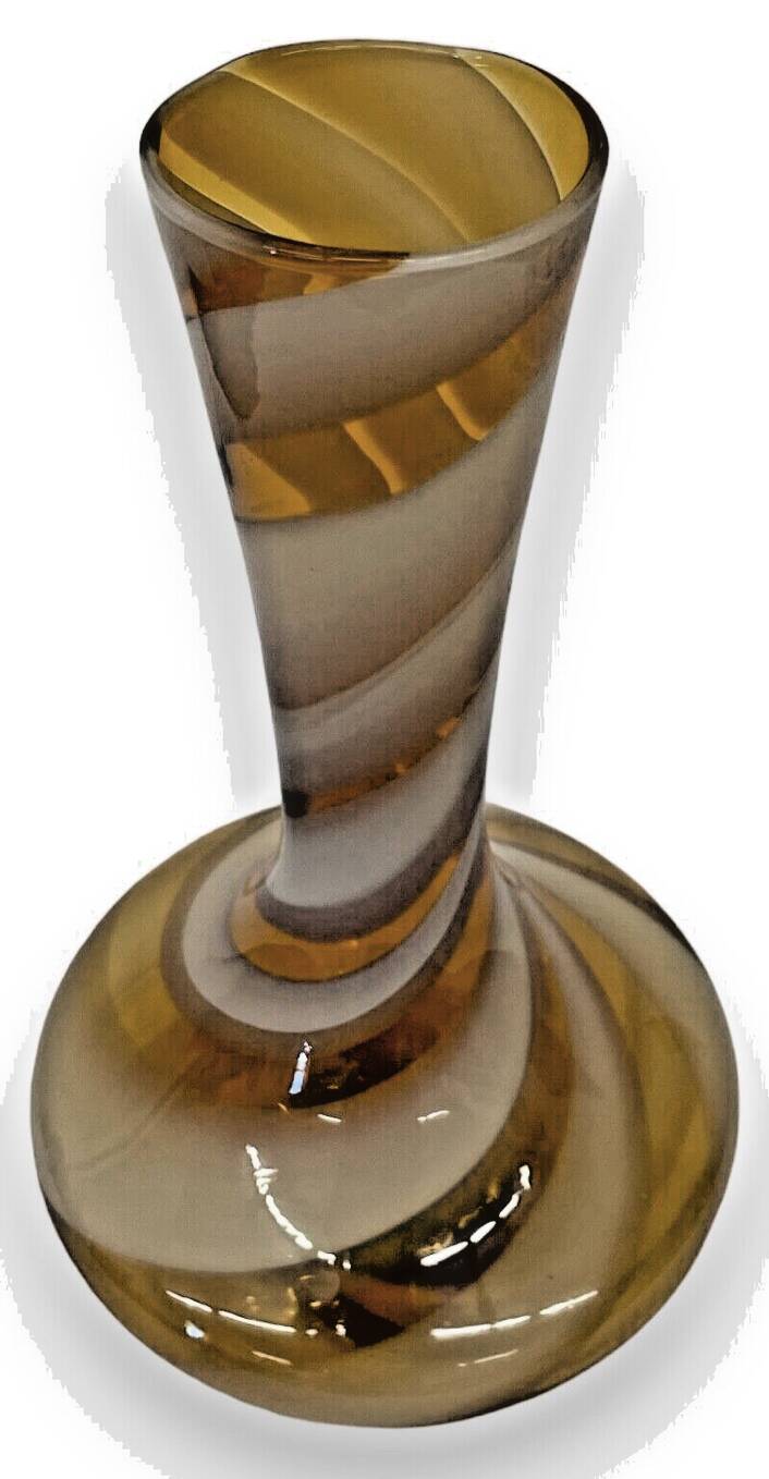 Murano glass soliflore vase Italy