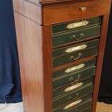 Storage unit, mahogany cardboard box