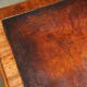 Bureau d'écriture géorgien irlandais antique restauré 1780 cuir
