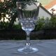 Set of 6 white wine glasses in arques crystal. pompadour model.
