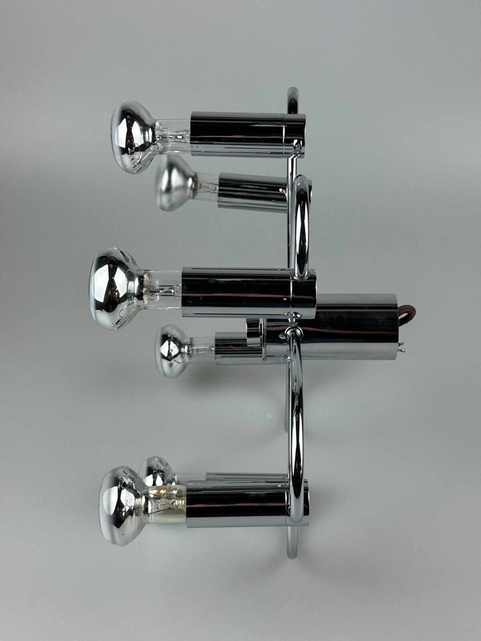 60s 70s Sputnik wall lamp or ceiling lamp by Cosack Leuchten Chrom