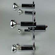 60s 70s Sputnik wall lamp or ceiling lamp by Cosack Leuchten Chrom