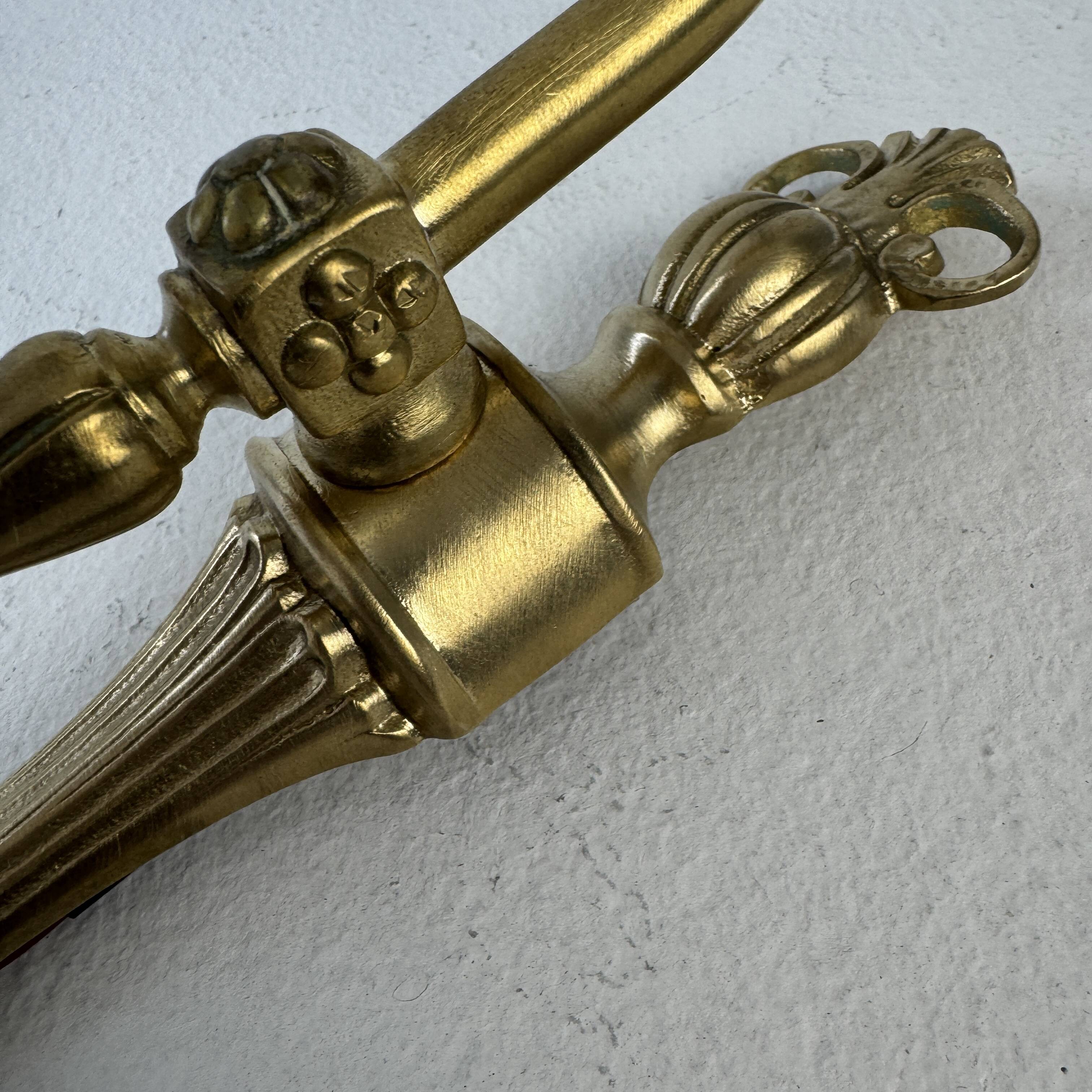 PAIR OF OLD VINTAGE WALL LIGHTS 1950